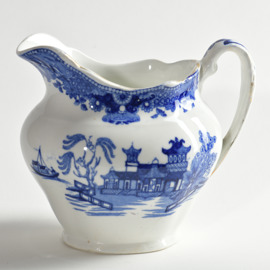 Blue and White Willow jug