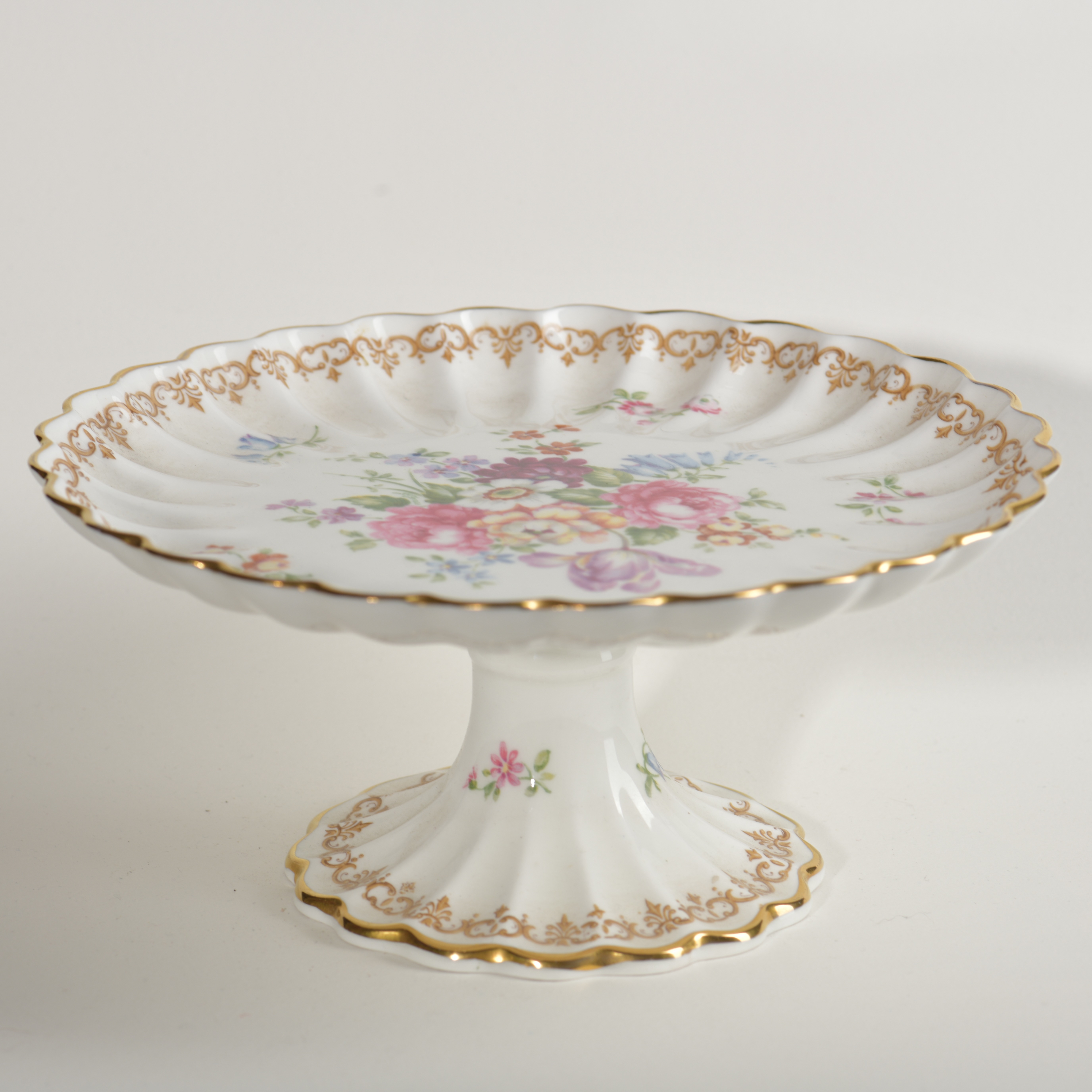 Crown Staffordshire cake stand