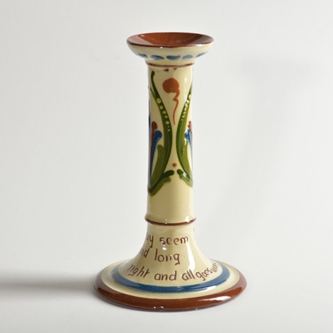 Candlestick verso