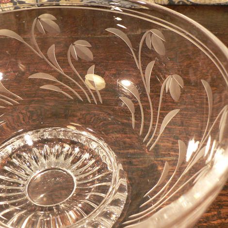 Close up of floral detail
