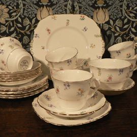 Colclough bone china tea set