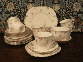 Colclough bone china tea set