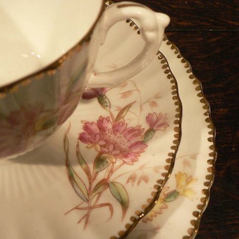 Close up of floral detail