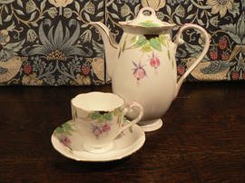 Fushia Coffee or Tea pot