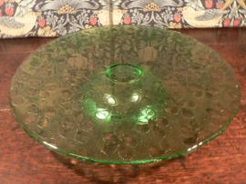 Villeroy and Boch Bellissimo Green raised cake stand