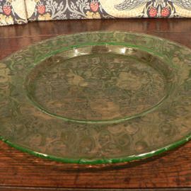 Villeroy and Boch Bellissimo Green round serving plate