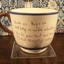 Text on cup