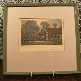 The Queen's Head Little Marlow by Claude Hamilton Rowbotham