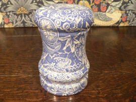 Blue and white sugar sifter